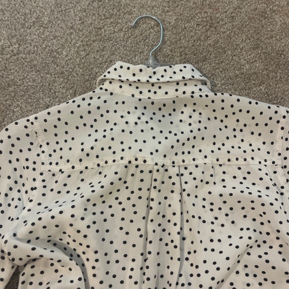 Women’s dotted button down - Picture 3 of 3